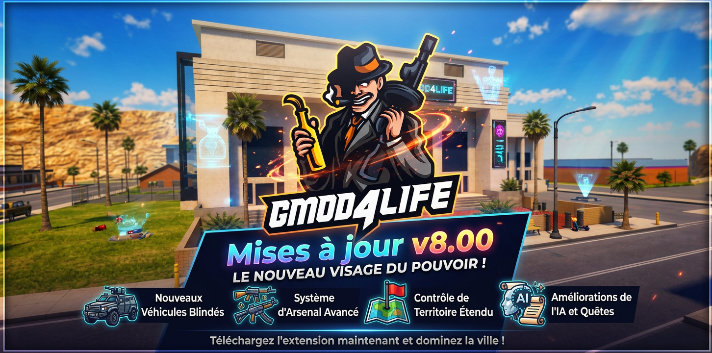 🚀 GMod4Life v8.00 | On revient plus fort que jamais ! 🚀